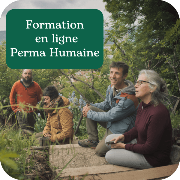 ormation en ligne : Permaculture humaine  Piloter sa vie et ses projets avec la permaculture humaine - TARIF : 347 € Un accompagnement de A à Z pour réaliser votre design de vie. Ce cours en ligne vous permettra d’apprécier et de comprendre les multiples dimensions de la permaculture humaine, de mieux vous connaître, d’imaginer et de concevoir des projets « qui vous ressemblent ».