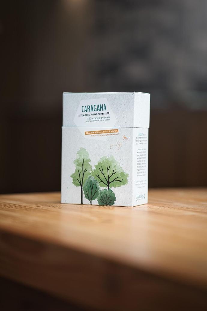 Le kit Caragana : des cartes pour créer des guildes et designer des jardins.