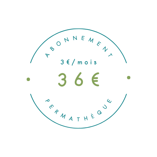 Abonnement Annuel à la Permathèque en ligne pour cultiver l'avenir avec les Alvéoles !