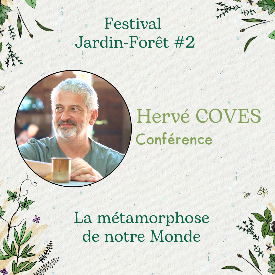 Conférence: La métamorphose de notre Monde avec Hervé Coves