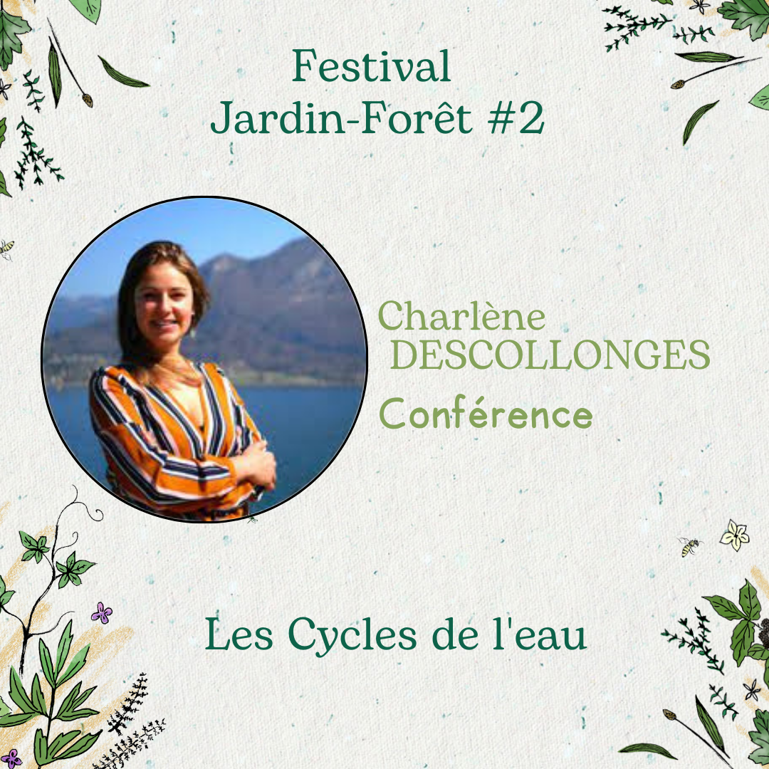 Conférence: Le Cycle de l'eau avec Charlène Descollonges