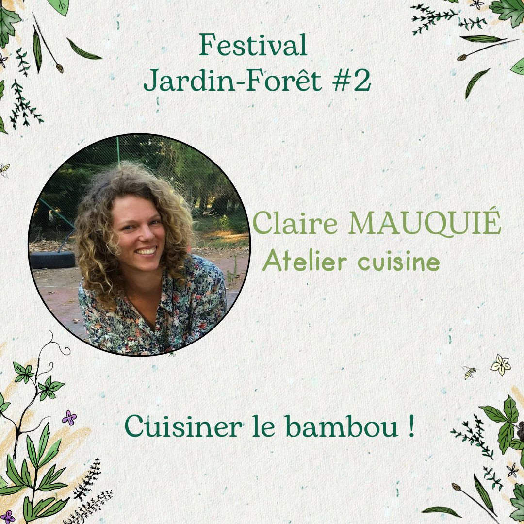 Cuisiner avec Claire Mauquié: le bambou !