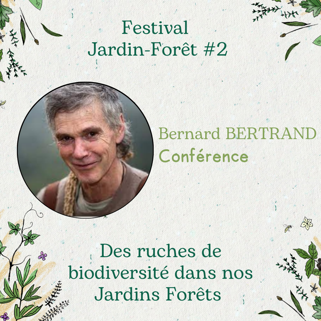 Des ruches de biodiversité dans nos Jardins Forêts - avec Bernard BERTRAND