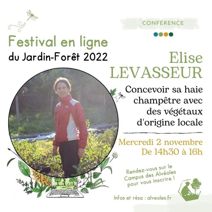 Concevoir sa haie champêtre avec des végétaux d’origine locale avec Elise Levasseur Conférence du 2 novembre 2022