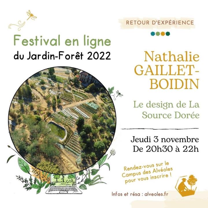 Le design de la source dorée avec Nathalie Gaillet-Boidin retour d'expérience du 3 novembre 2022
